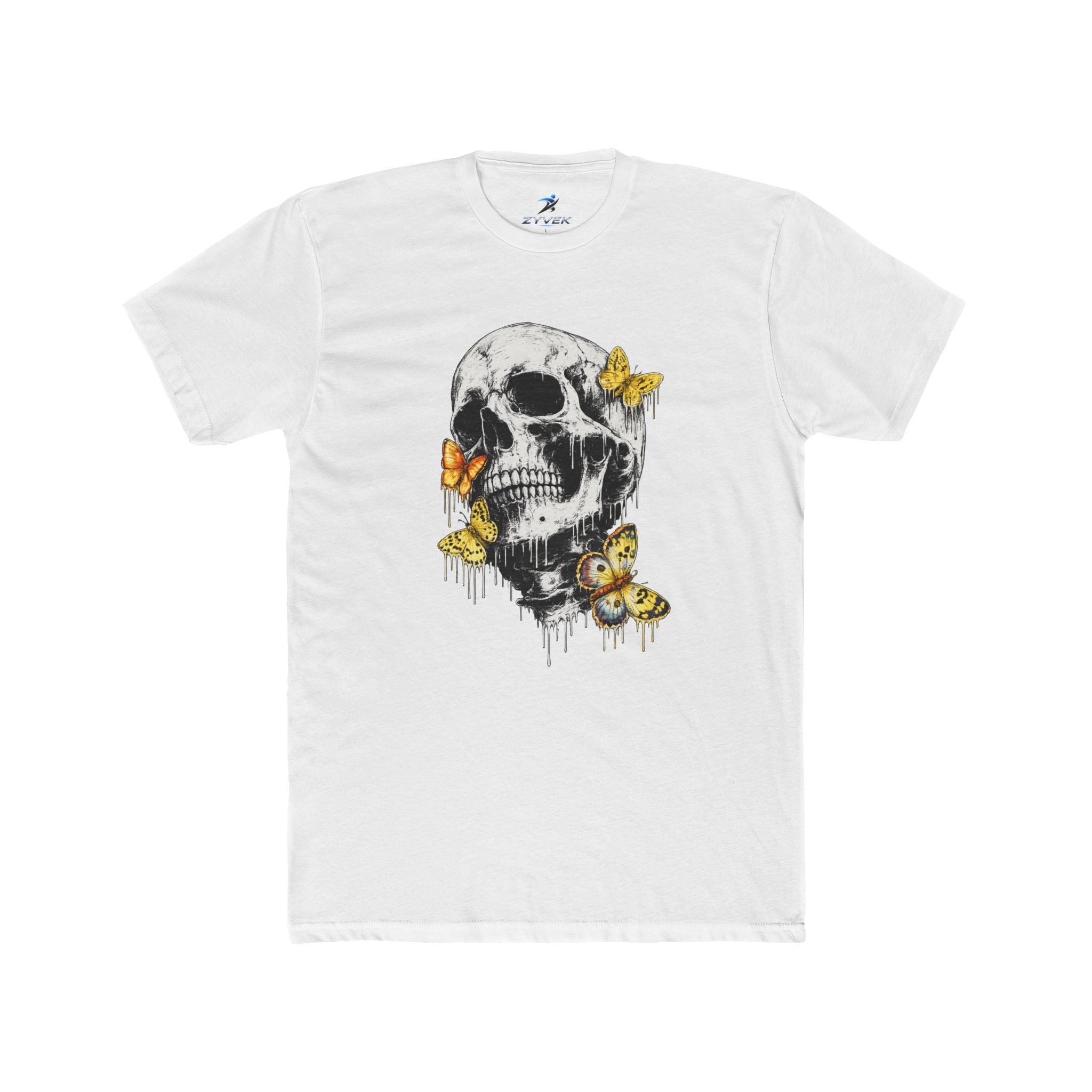 Skull with Butterflies T-Shirt