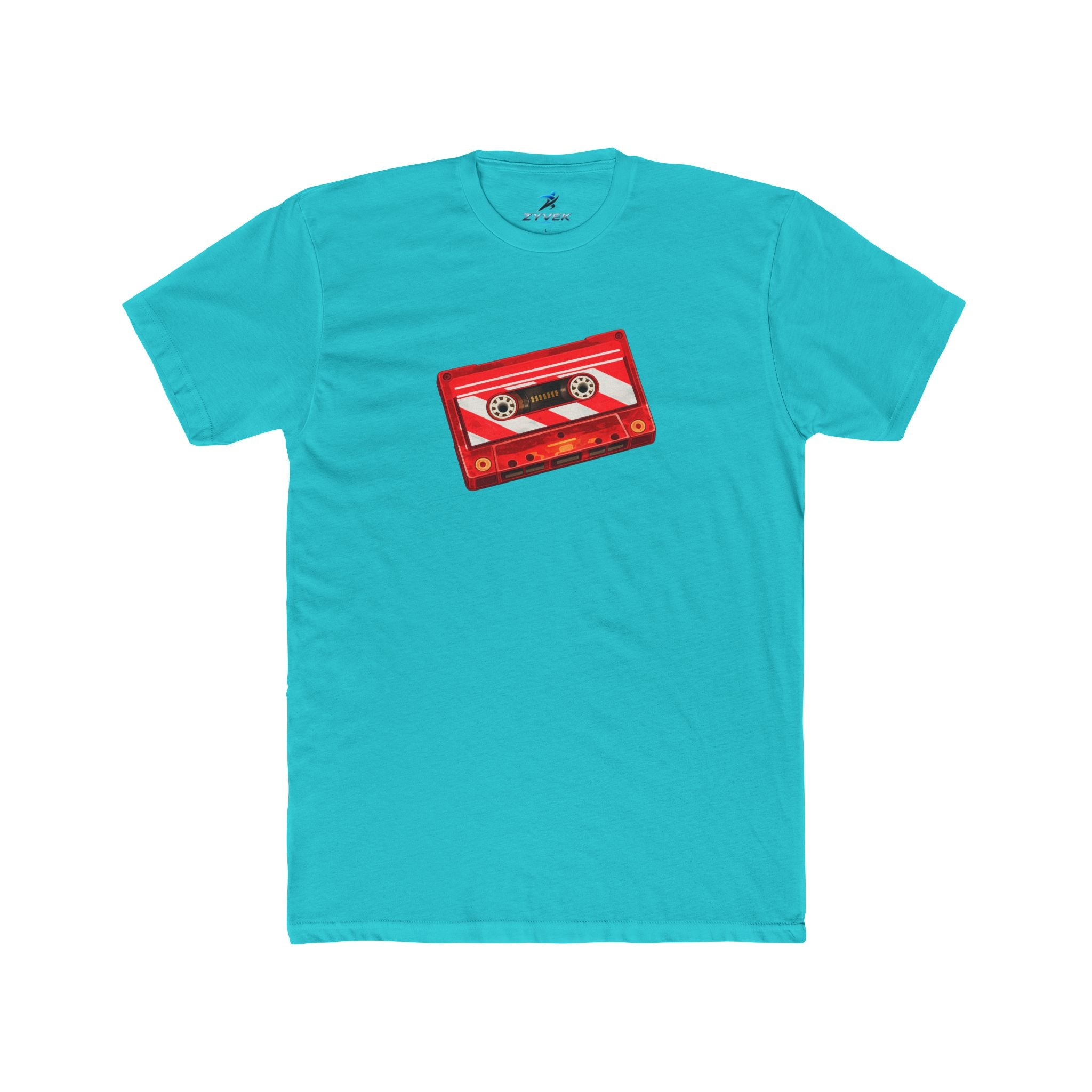 Retro Red Cassette Tape T-Shirt — Vintage Music Tee