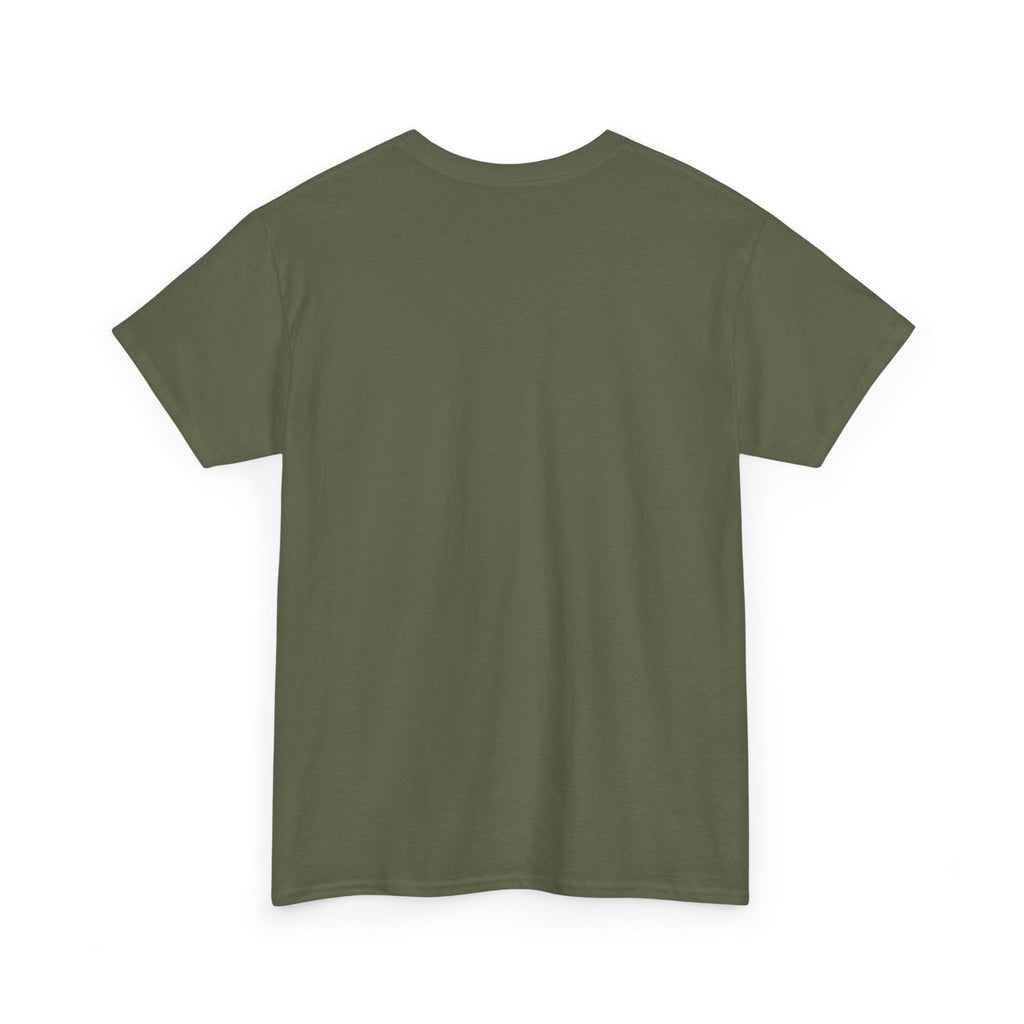 Medieval Knight Graphic Tee — Dark Crusader Sword Design