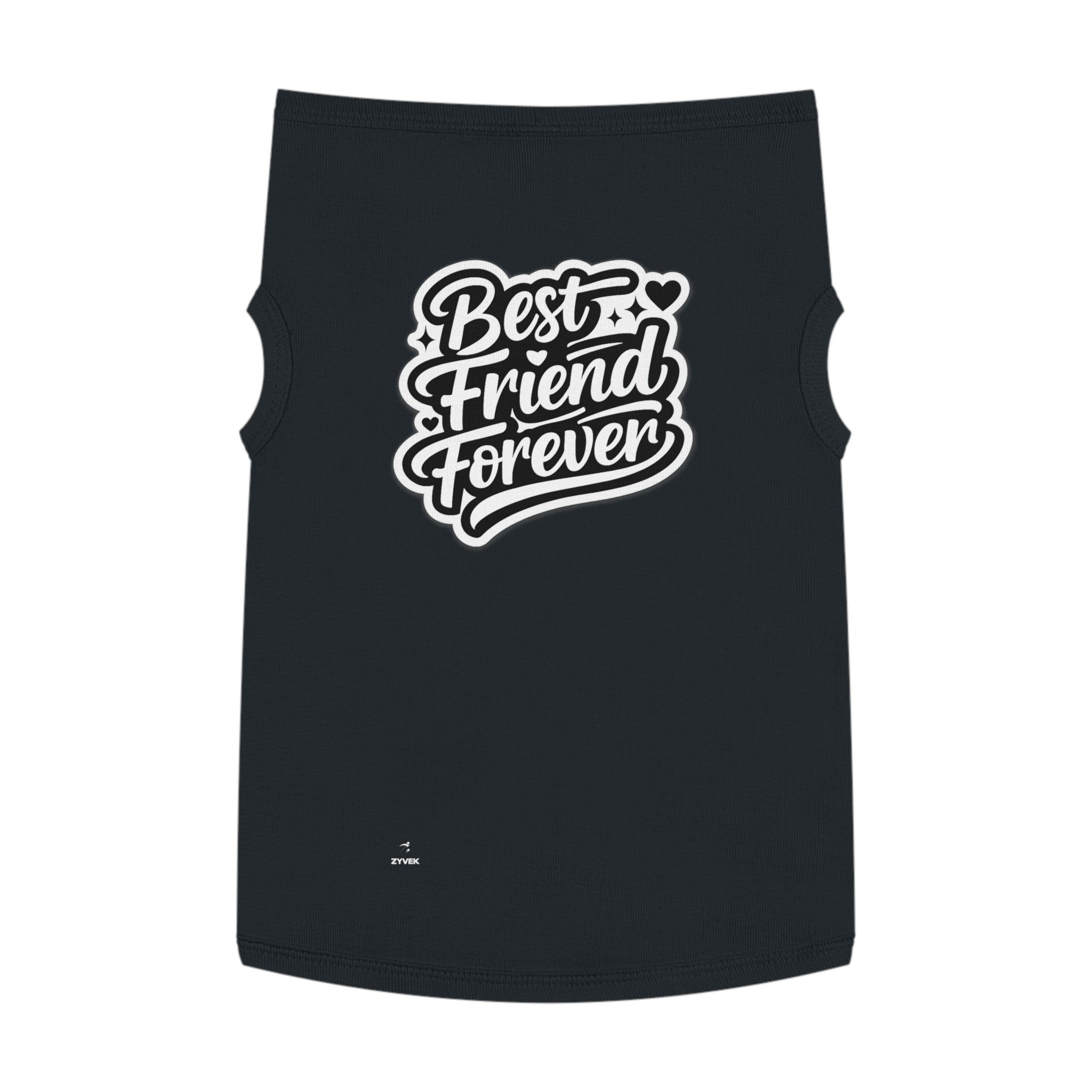 ZYVEK “Best Friend Forever” Pet Tank Top – Cute Matching Dog Shirt