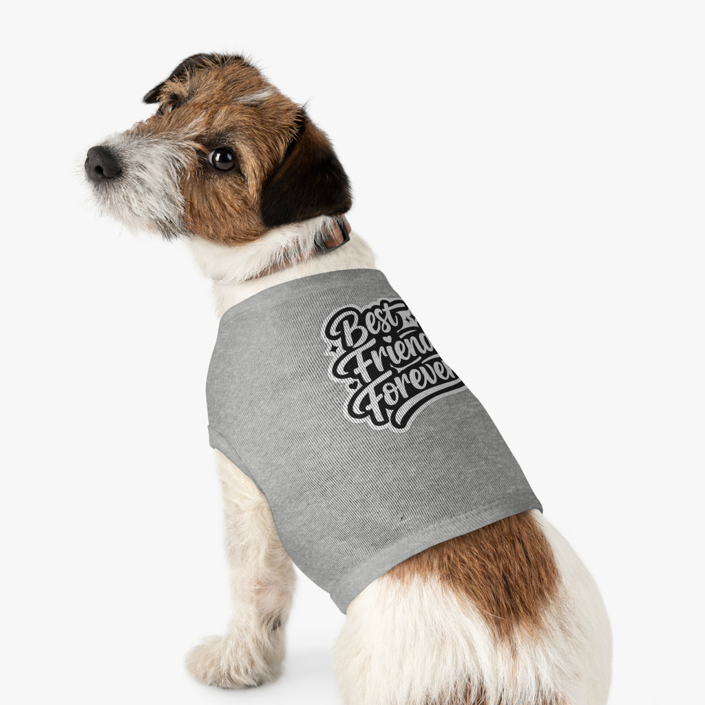 ZYVEK “Best Friend Forever” Pet Tank Top – Cute Matching Dog Shirt