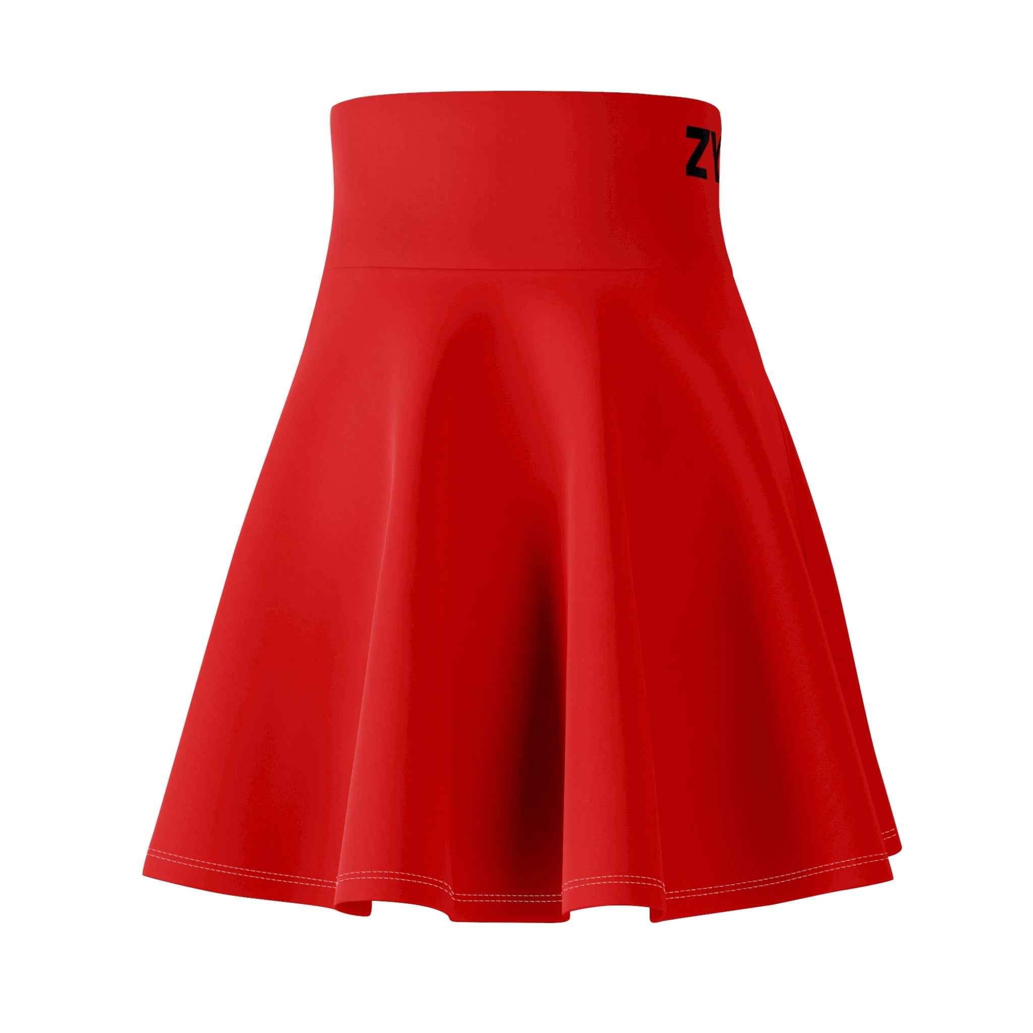 ZYVEK Crimson Core Skater Skirt