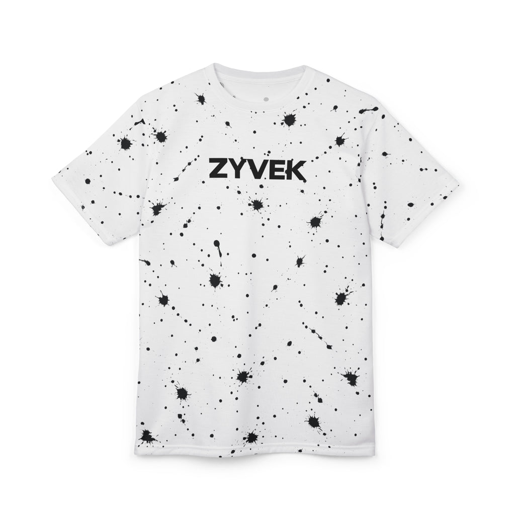 ZYVEK InkSplash T-Shirt – Artistic Minimalist Streetwear Tee