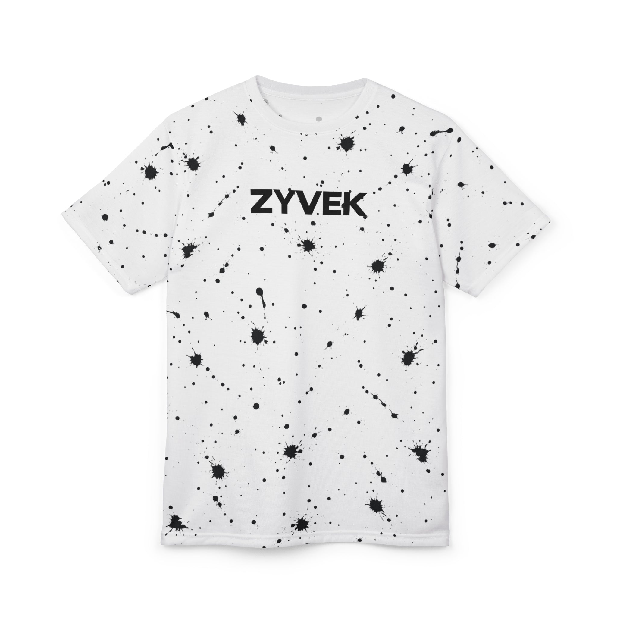 ZYVEK InkSplash T-Shirt – Artistic Minimalist Streetwear Tee