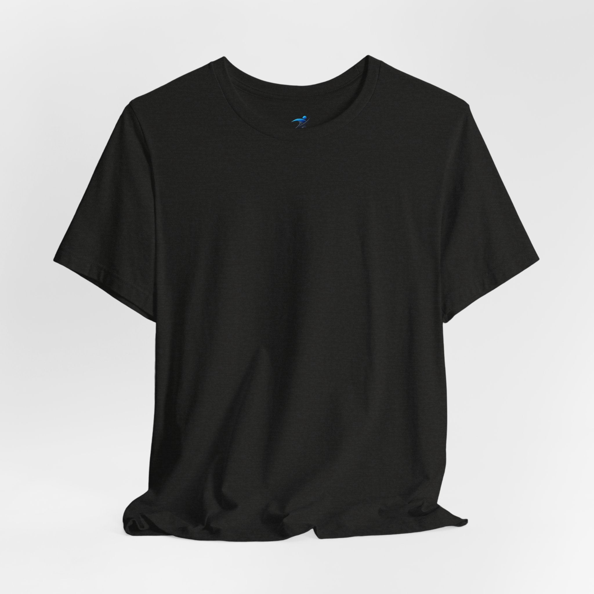 Classic White Short Sleeve Tee — Clean Minimalist Crewneck T-Shirt