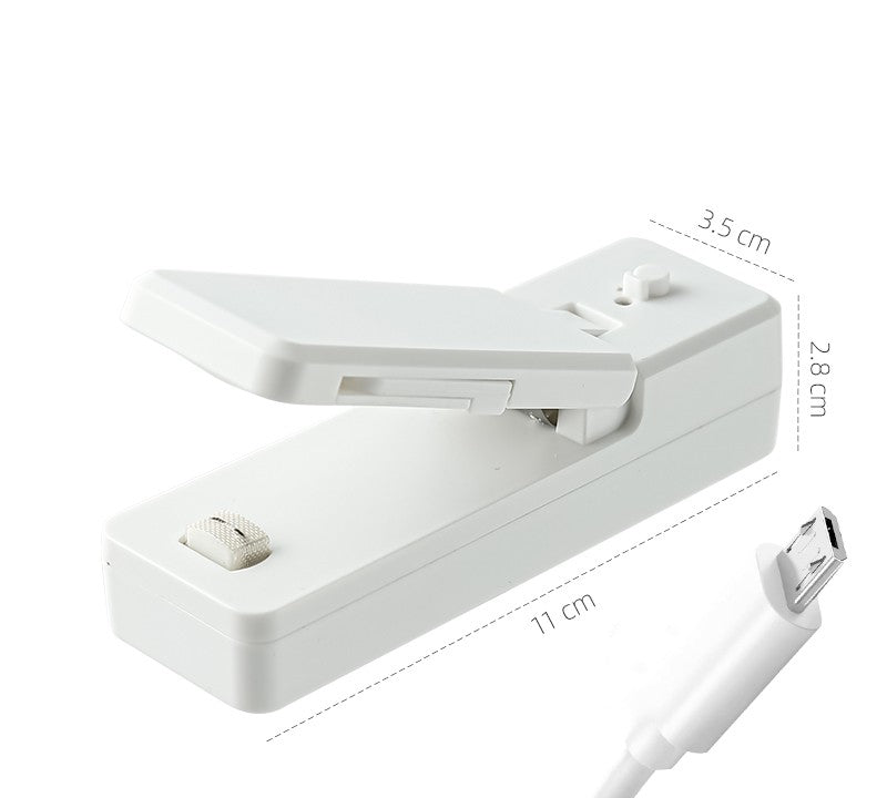 Mini Machine à Sceller Portable – Ferme Sachets & Aliments Facilement | Rechargeable USB