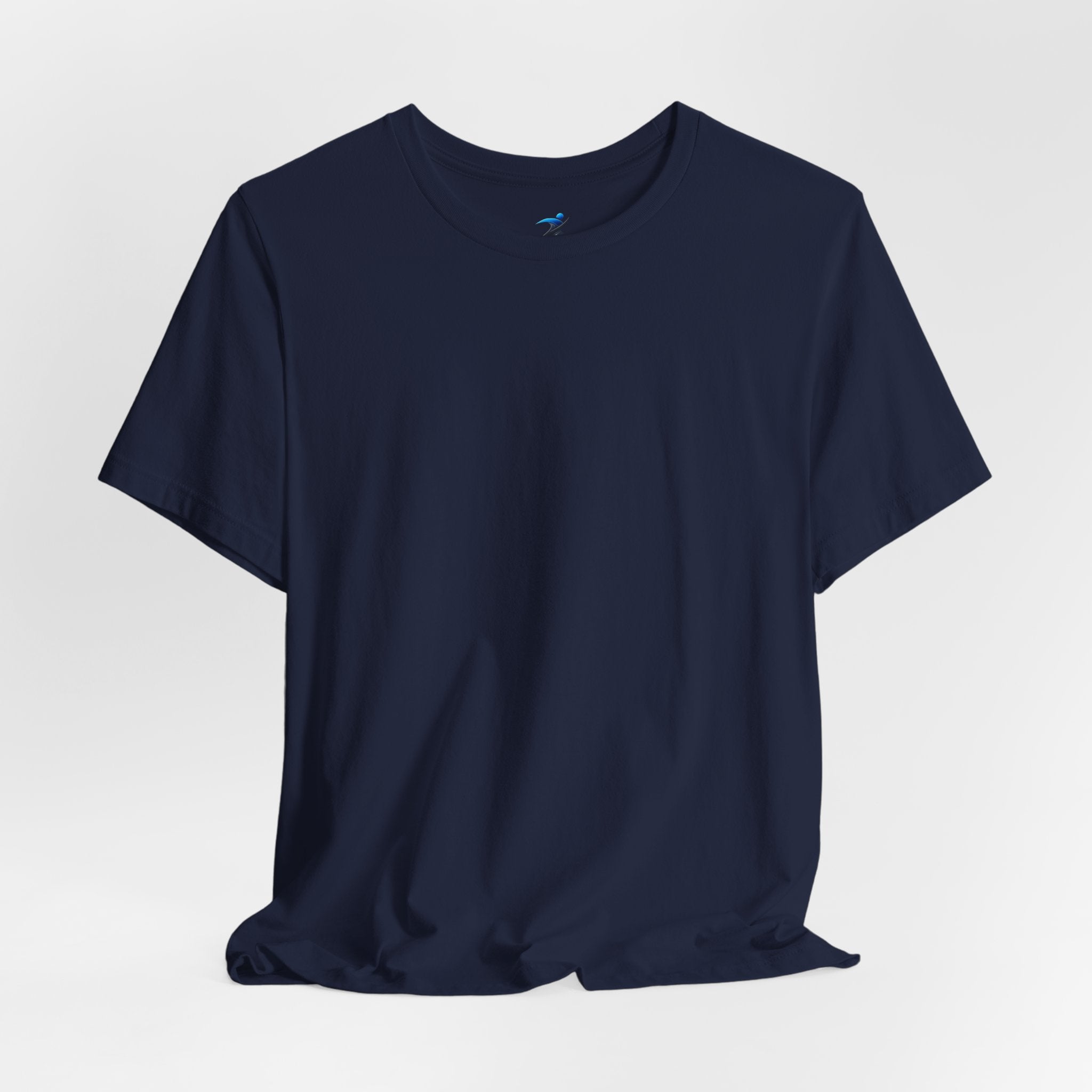 Classic White Short Sleeve Tee — Clean Minimalist Crewneck T-Shirt