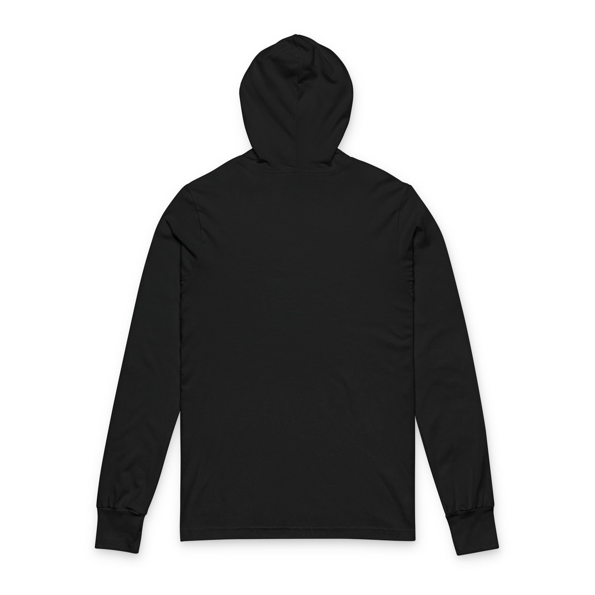 Knight Crusader Hooded Long Sleeve Tee — Medieval Warrior Graphic Shirt