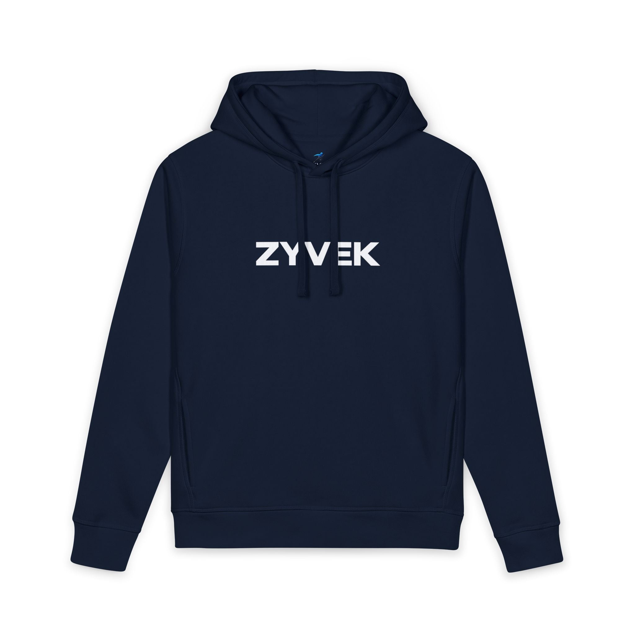 ZYVEK Essential Logo Hoodie – Black Edition