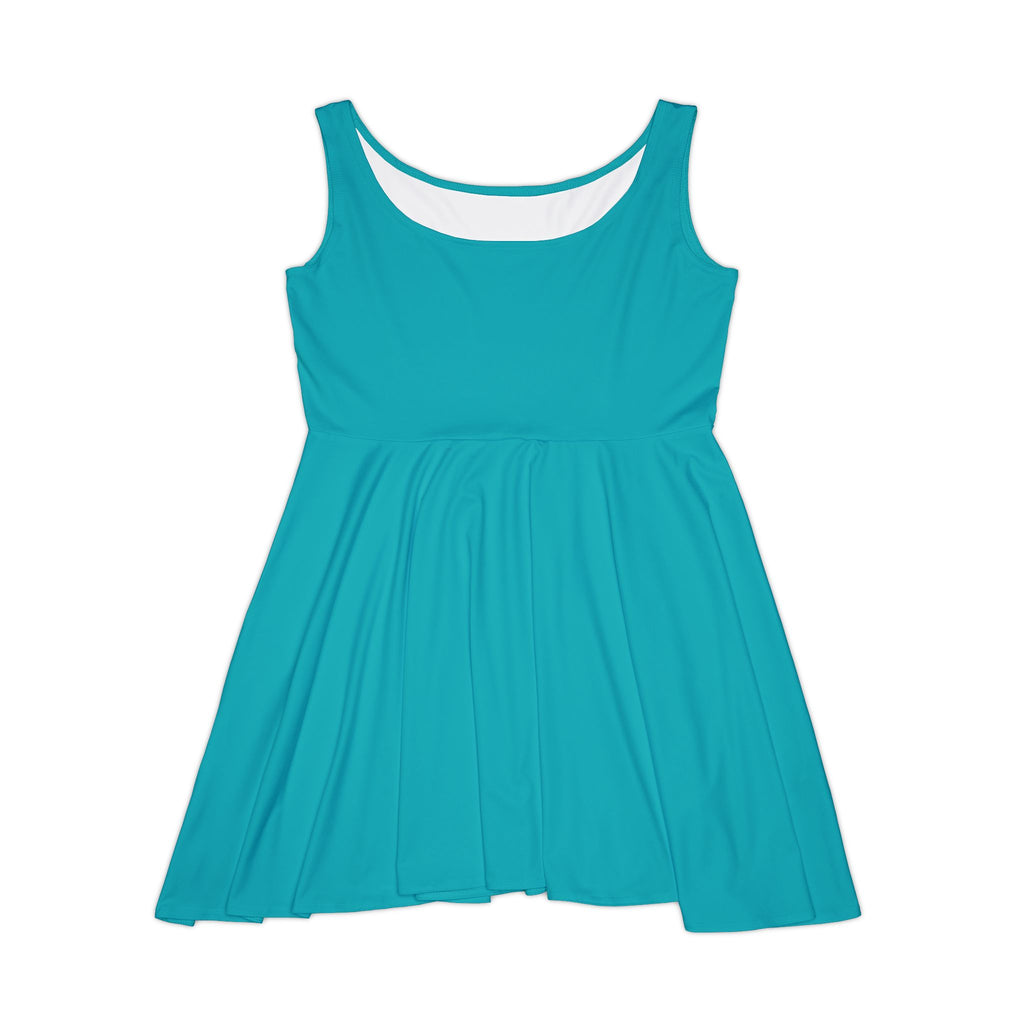 ZYVEK OceanGlow Dress – Minimal Elegant Sleeveless Dress