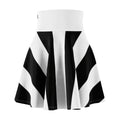 ZYVEK Zebra Motion Skater Skirt
