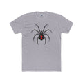 Black Widow Spider Tee - Red Hourglass Graphic T-Shirt