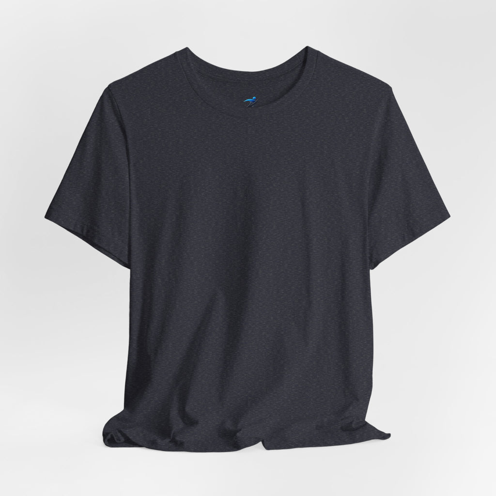 Classic White Short Sleeve Tee — Clean Minimalist Crewneck T-Shirt