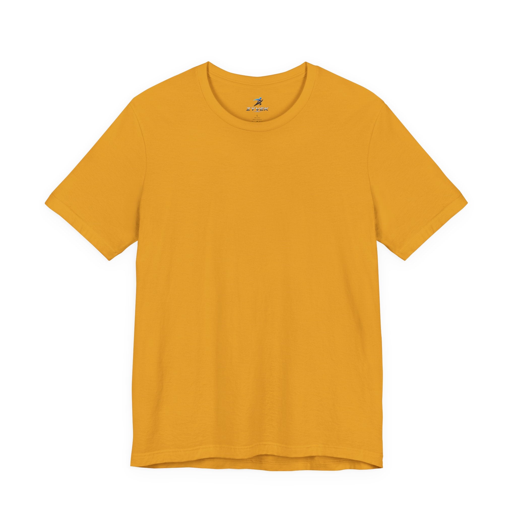 Classic White Short Sleeve Tee — Clean Minimalist Crewneck T-Shirt