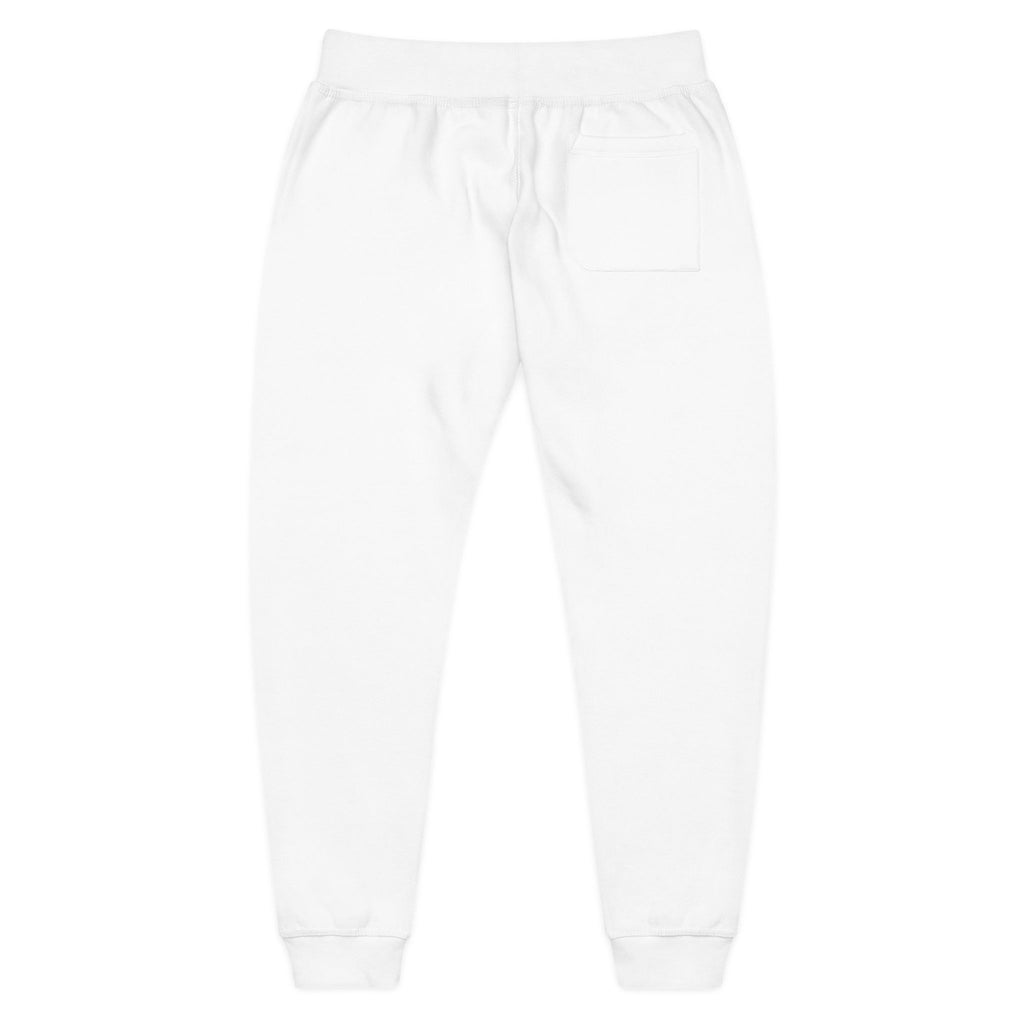 ZYVEK Classic White Joggers – Minimalist Premium Sweatpants