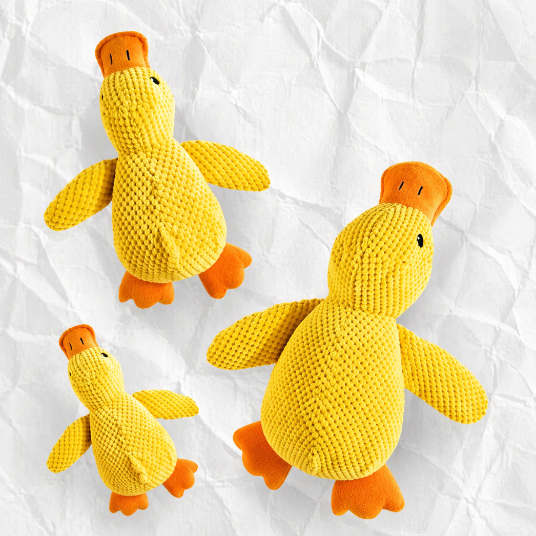 ComfortDuck™ – Anti-Anxiety Dog Toy 🐶 | Calming & Chew-Resistant Plush