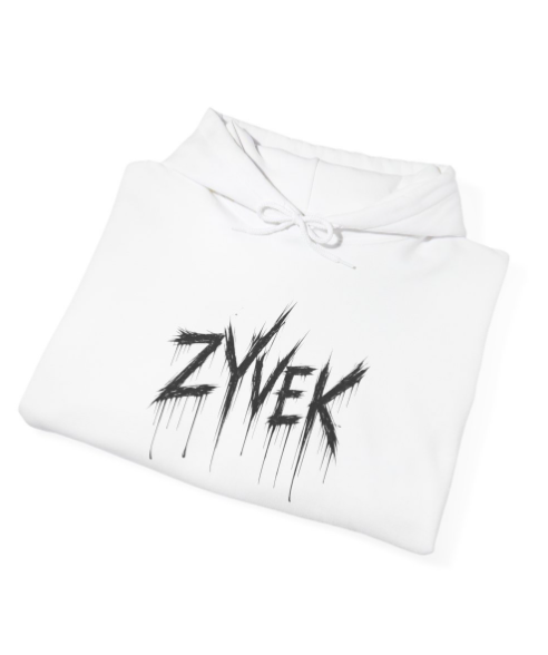 Zyvek Graffiti Logo Hoodie — Streetwear Logo Pullover