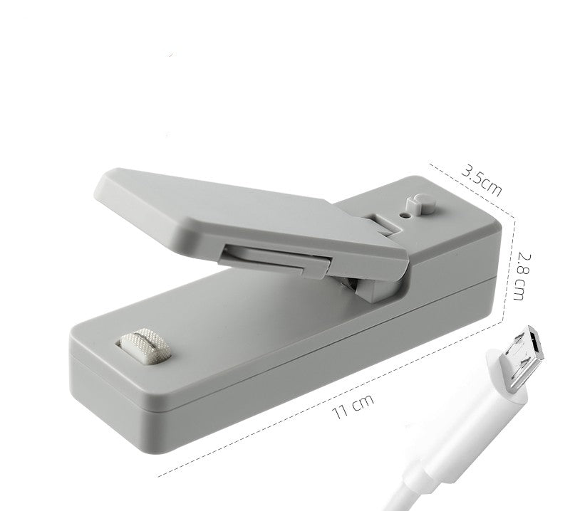 Mini Machine à Sceller Portable – Ferme Sachets & Aliments Facilement | Rechargeable USB