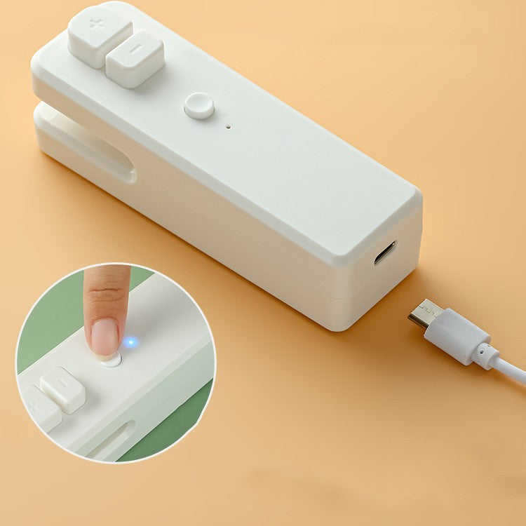 Mini Machine à Sceller Portable – Ferme Sachets & Aliments Facilement | Rechargeable USB