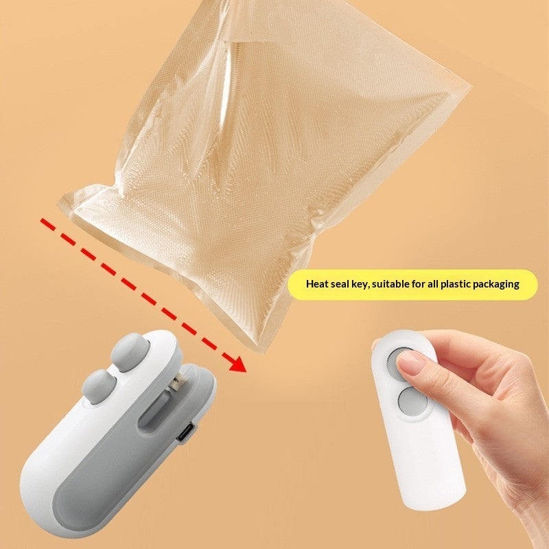 Mini Sealer 2-in-1 USB – Seal & Cut Bags in Seconds